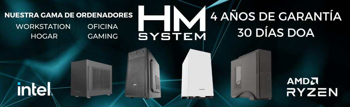 Nuestra gama de equipos HM System